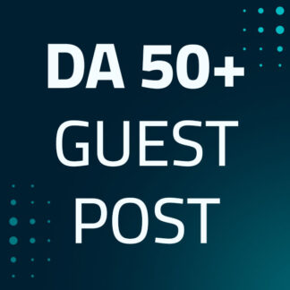 product image for da 50 guest post service