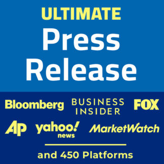 ultimate press release distribution service on bloomberg, business insider, marketwatch, apnews