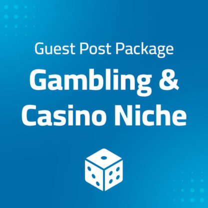 product image for the Casino & Gambling Guest Post Package With Dofollow Backlinks