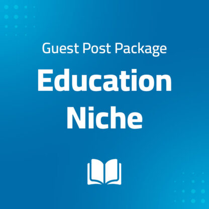 product image for the Education Niche Guest Post Package With Dofollow Backlinks
