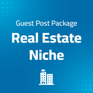 product image of the Real Estate Niche Guest Post Package With Dofollow Backlinks