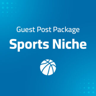 product image for the Sports Niche Guest Post Package With Dofollow Backlinks