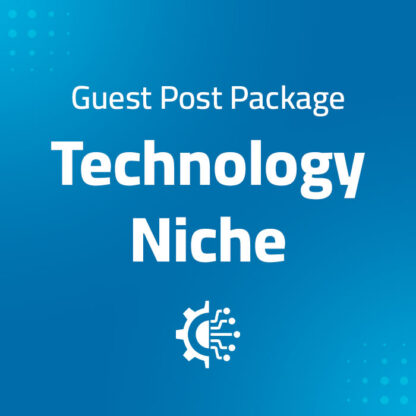 product image for the Technology Niche Guest Post Package With Dofollow Backlinks