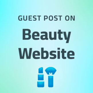 Image for service Buy Beauty Guest Posts on High Quality Sites