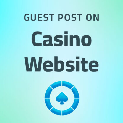Image for service Buy Casino and Gambling Guest Posts on High Quality Sites