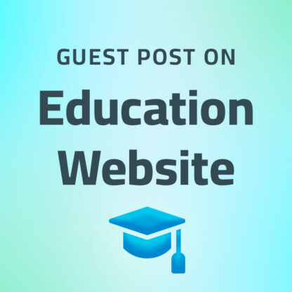 Image for service Buy Education Guest Posts on High Quality Sites