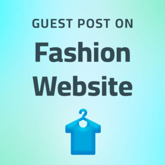 Image for service Buy Fashion Guest Posts on High Quality Sites