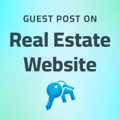 Image for service Buy Real Estate Guest Posts on High Quality Sites