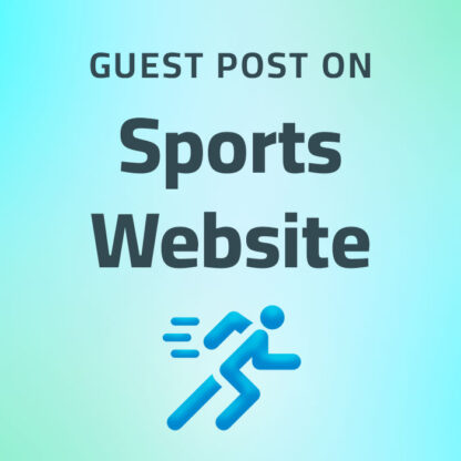 Image for service Buy Sports Guest Posts on High Quality Sites