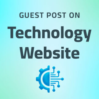Image for service Buy Technology Guest Posts on High Quality Sites