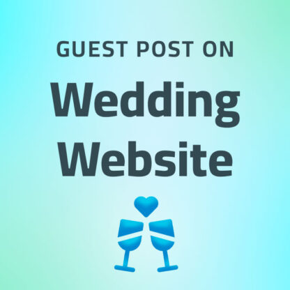 Image for service Buy Wedding Guest Posts on High Quality Sites