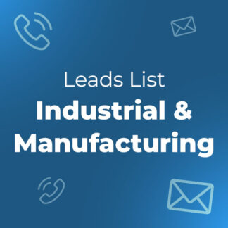 Buy Lead Generation List for Industrial and Manufacturing Suppliers