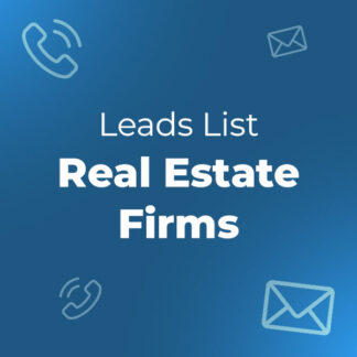Buy Lead Generation List for Real Estate Firms
