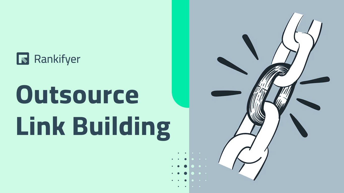 feautred image for article about outsource link building for agencies