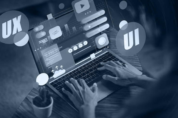 web designer man on laptop