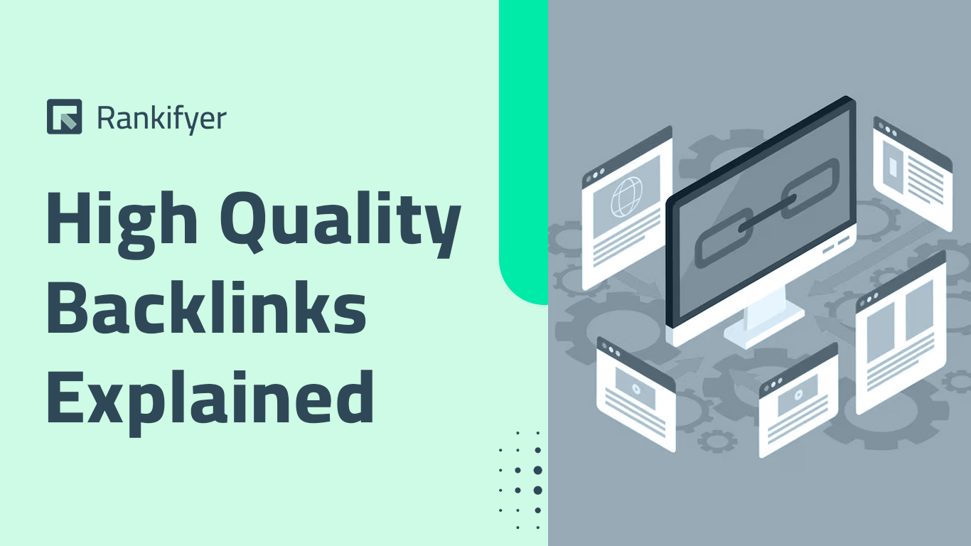 High Quality Backlinks: What Matters and What Doesn’t