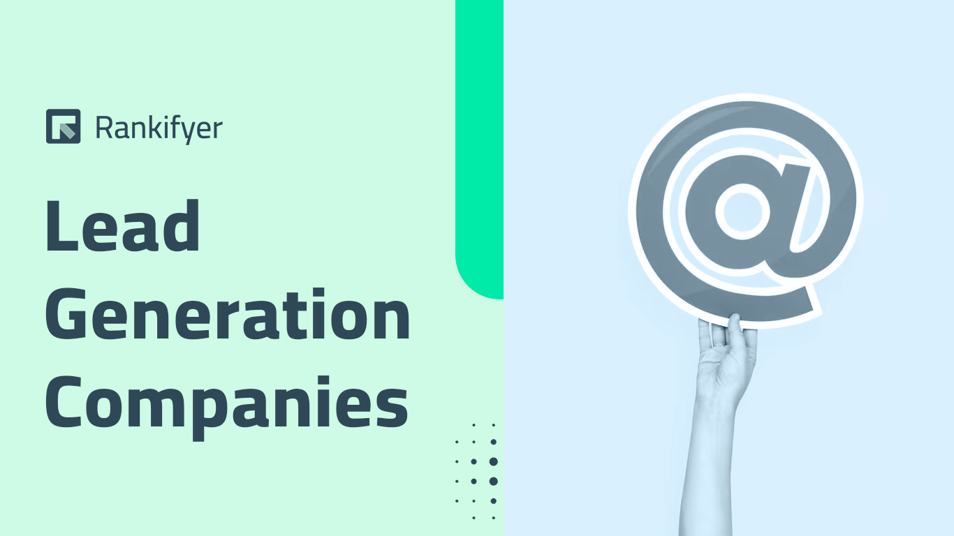 Best Lead Generation Companies in 2026 (Top B2B Lead Providers)