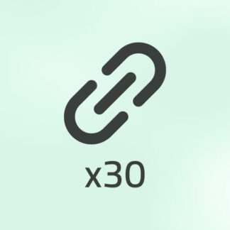 30 Backlinks (Guest Posts)
